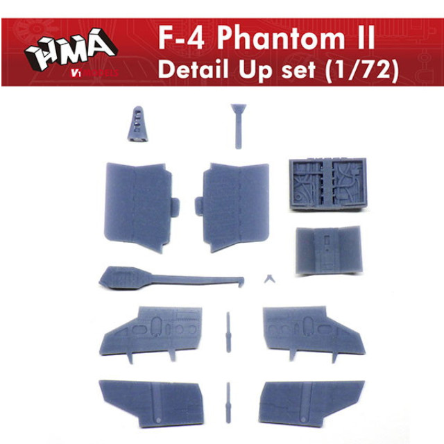 [PTM](再販)1/72 F-4ファントムIIディテールアップセット プラモデル用アクセサリ HMA GARAGE(エイチエムエーガレージ)