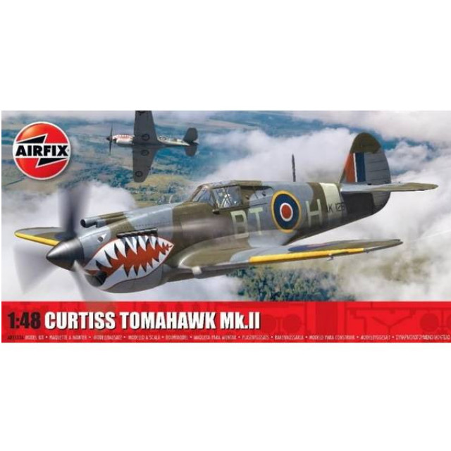 [PTM] 1/48 カーチス トマホーク Mk.2 プラモデル(X-5133A) AIRFIX(エアフィックス)