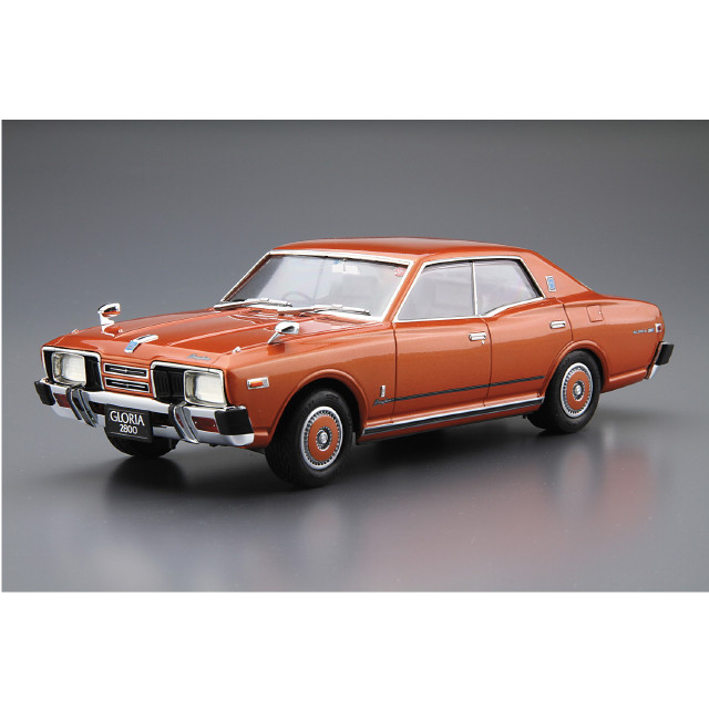 [PTM] ザ・モデルカー No.53 1/24 ニッサン P332 セドリック/グロリア 4HT280Eブロアム '78 プラモデル(069936) アオシマ