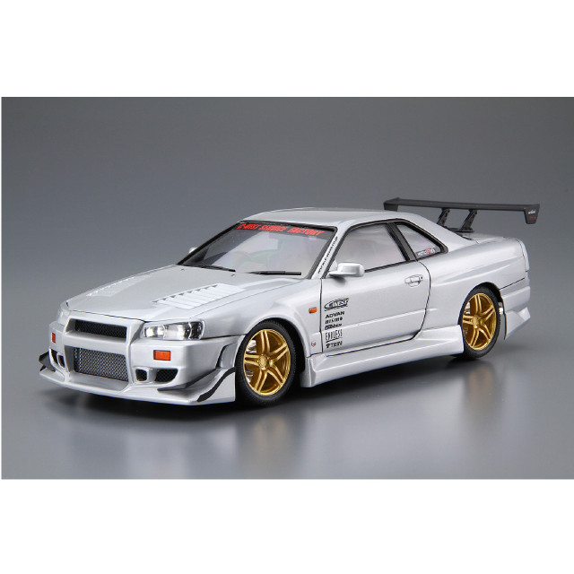 [PTM] ザ・チューンドカー No.50 1/24 C-WEST BNR34 スカイラインGT-R '02(ニッサン) プラモデル(069905) アオシマ