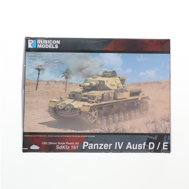 [PTM]1/56 IV号戦車 D/E型 プラモデル(RB0076) RUBICON MODELS(ルビコンモデルス)