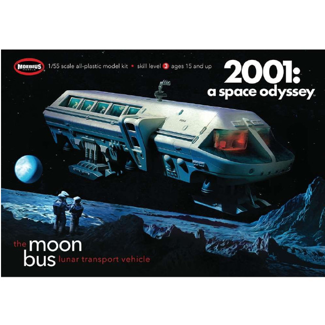 [PTM] (再販)1/55 ムーンバス 2001年宇宙の旅 プラモデル(MOE2001-1R) メビウスモデル