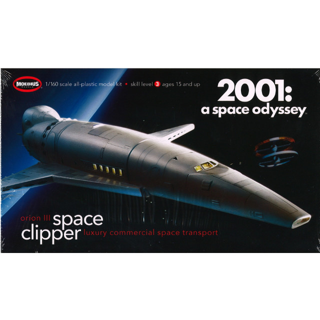 [PTM] (再販)1/160 オリオン号 スペースクリッパー 2001年宇宙の旅 プラモデル(MOE2001-2R) メビウスモデル
