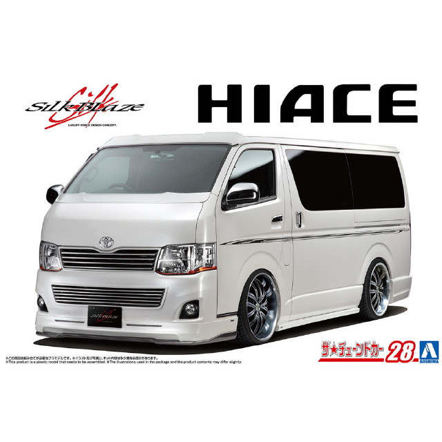 [PTM] (再販)ザ・チューンドカー No.28 1/24 シルクブレイズ TRH200V ハイエース VerIII '10 (トヨタ) プラモデル(068786) アオシマ