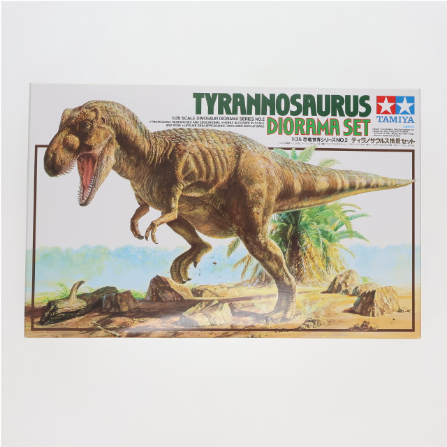 [PTM]恐竜世界シリーズ No.2 1/35 ティラノサウルス 情景セット プラモデル(60102) タミヤ