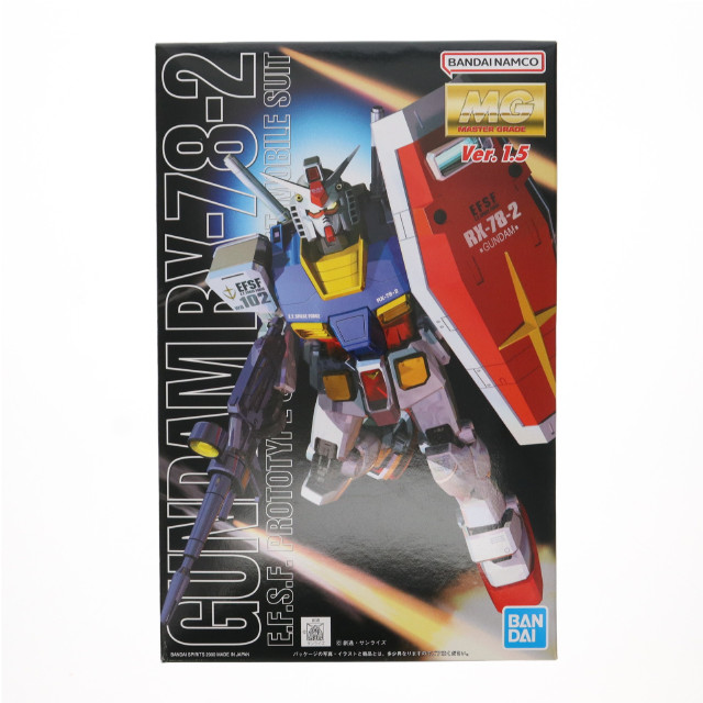 [PTM]1/100 MG RX-78-2 ガンダム ver1.5 機動戦士ガンダム プラモデル バンダイスピリッツ