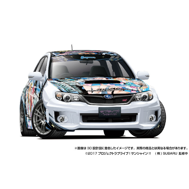 [PTM] 1/24 痛車 No.2 ラブライブ!サンシャイン!! GRB インプレッサ WRX STI '10(スバル) プラモデル(068762) アオシマ