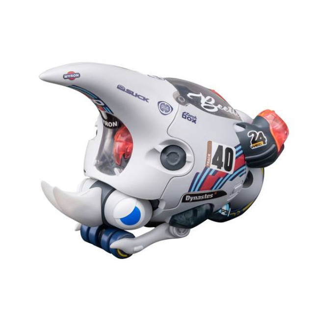 [PTM] LUNCH BOX 大兜丸 Dynastes ホワイト プラモデル(KM-099) 核誠治造(EARNESTCORE CRAFT/アニスコル)/ウェーブ(WAVE)