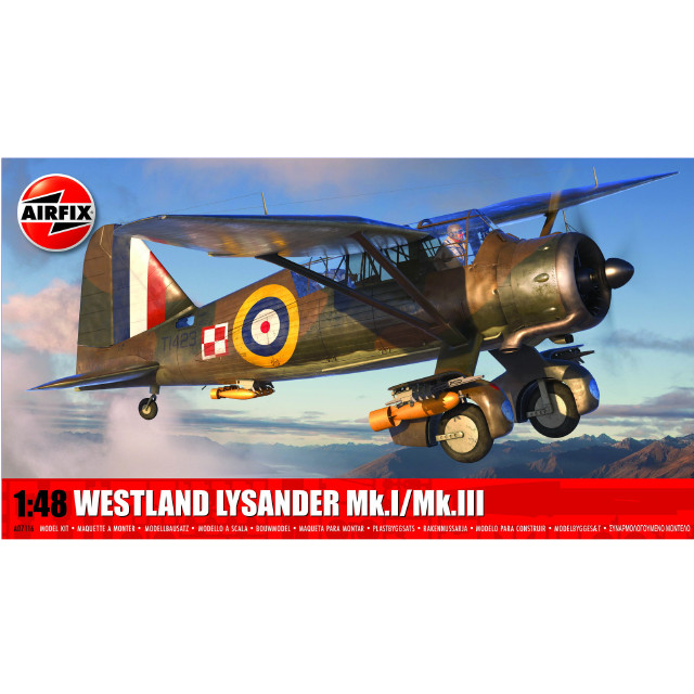 [PTM] 1/48 ウエストランド ライサンダー Mk.I/Mk.III プラモデル(X7116) AIRFIX(エアフィックス)