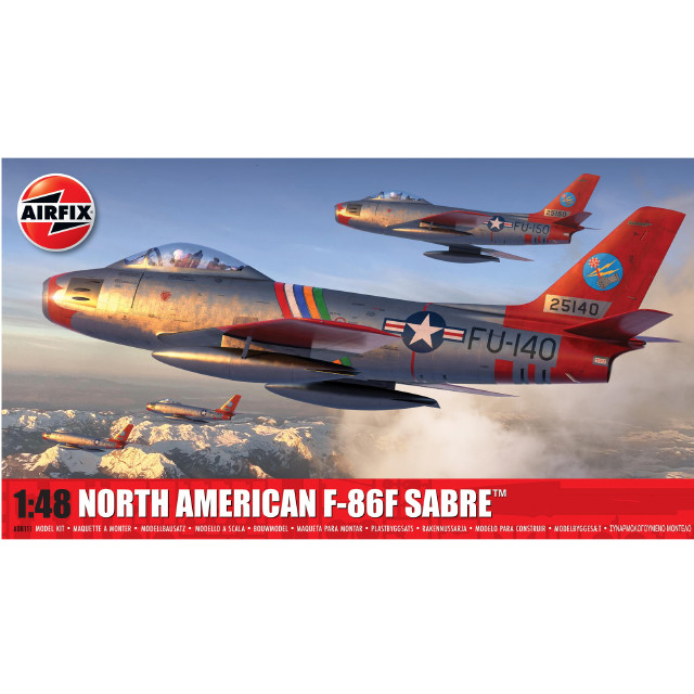 [PTM] 1/48 ノースアメリカン F-86F セイバー プラモデル(X8111) AIRFIX(エアフィックス)