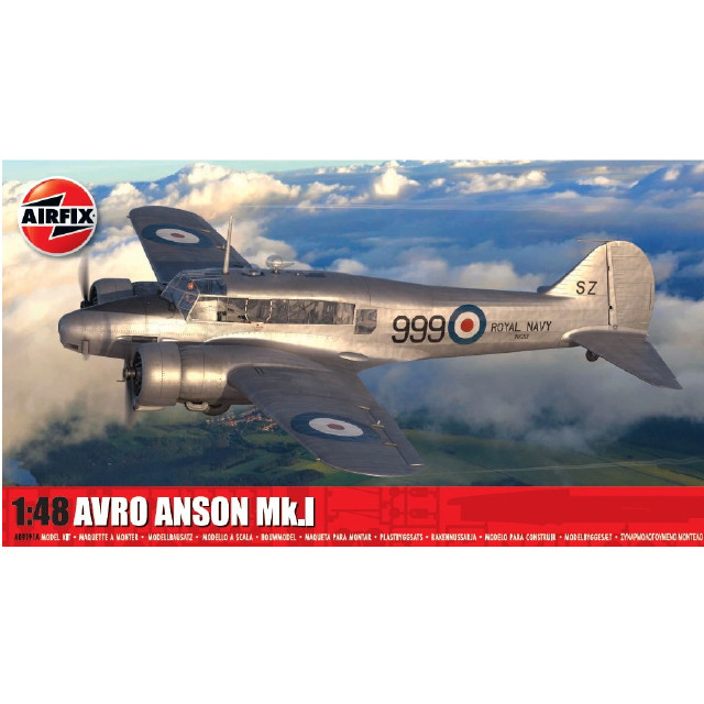 [PTM] 1/48 アブロ アンソン Mk.1 プラモデル(X-9191A) AIRFIX(エアフィックス)