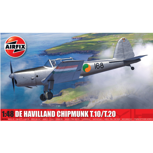 [PTM] 1/48 デ ハビランド チップマンク T.10/T.20 プラモデル(X-4105A) AIRFIX(エアフィックス)