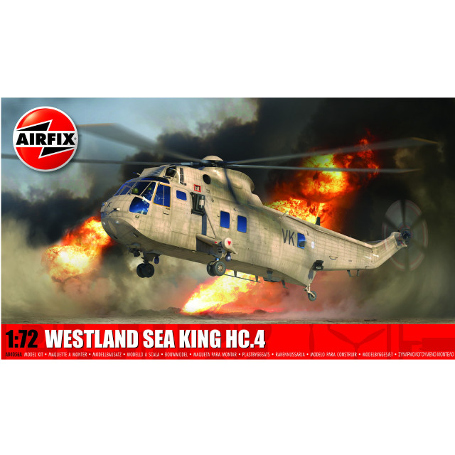 [PTM] 1/72 ウエストランド シーキング HC.4 プラモデル(X-4056A) AIRFIX(エアフィックス)