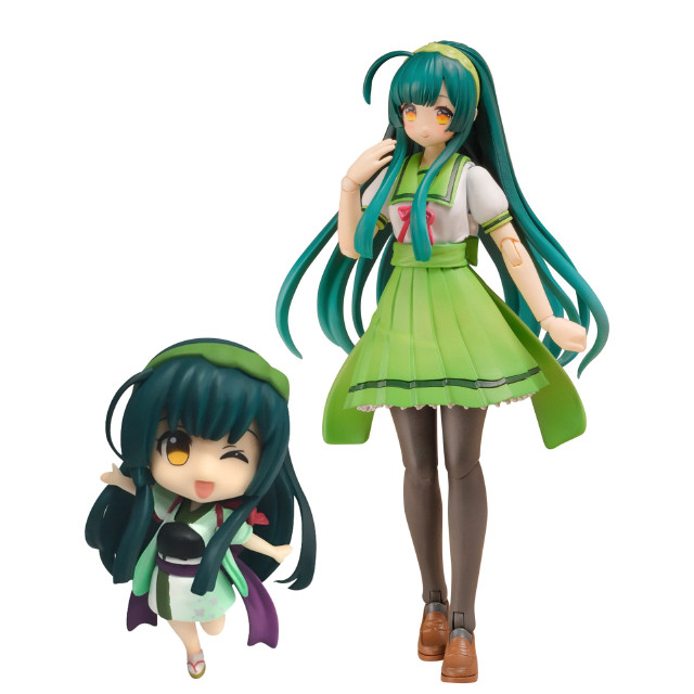 [PTM] プラフィア 1/12 東北ずん子(ミニフィギュア同梱セット)(とうほくずんこ) 東北ずん子・ずんだもんプロジェクト プラモデル(PP229) PLUM(プラム)