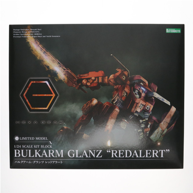 [PTM] (再販) コトブキヤショップ限定 ヘキサギア 1/24 バルクアーム・グランツ レッドアラート プラモデル(HG048X) コトブキヤ
