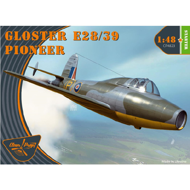 [PTM] 1/48 グロスター E28/39 パイオニア プラモデル(CPU4823) Clear Prop!(クリアープロップ!)