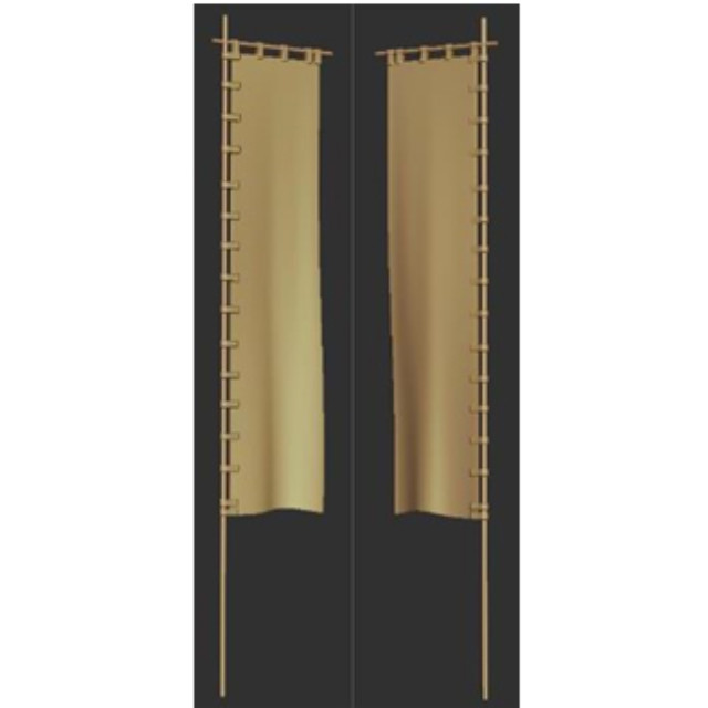 [PTM] 1/72 陣旗(2本入) ディティールアップパーツ プラモデル用アクセサリ(AHLAH72024) Artist Hobby(アーティストホビー)