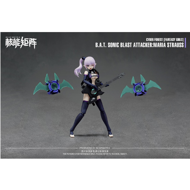 [PTM] 1/12 FF0115 B.A.T. SONIC BLAST ATTACKER:MARIA STRAUS CYBER FOREST FANTASY GIRLS(サイバーフォーレストファンタジーガールズ) プラモデル NUKE MATRIX(ヌークマトリックス)