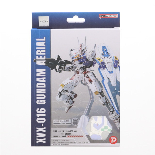 [PTM] Paper Art si-gu-mi PRO XVX-016 ガンダム・エアリアル 機動戦士ガンダム 水星の魔女 プラモデル Azone(エーゾーン)