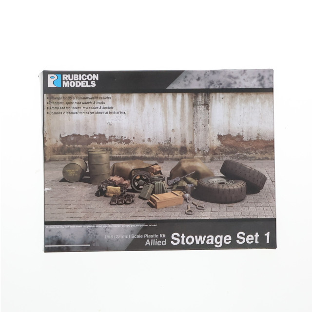 [PTM] 1/56 連合国軍積荷セット 1 プラモデル(RB0033) RUBICON MODELS(ルビコンモデルス)