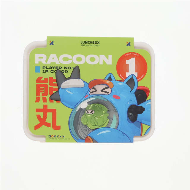 [PTM] 熊丸Racoon 1Pカラー(クリアーブルー) プラモデル(KM-093) 核誠治造(EARNESTCORE CRAFT/アニスコル)/ウェーブ(WAVE)