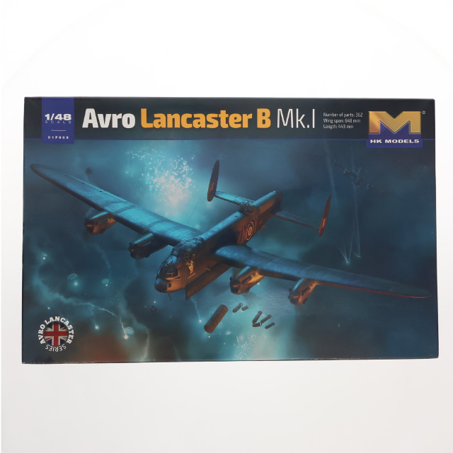 [PTM] 1/48 アブロ ランカスター B MK.I プラモデル(01F005) HK Model(ホンコンモデルズ)