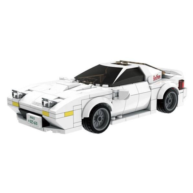 [PTM] 高橋涼介(たかはしりょうすけ) RX7-FC3S 白 頭文字D(イニシャルD) ブロックキット プラモデル 童友社