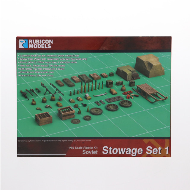 [PTM] 1/56 ソビエト軍 積荷セット1 プラモデル用アクセサリ(RB0117) RUBICON MODELS(ルビコンモデルス)