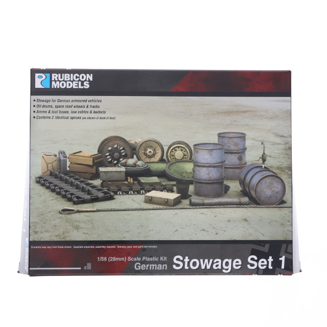 [PTM] 1/56 ドイツ軍 積荷セット1 プラモデル用アクセサリ(RB0022) RUBICON MODELS(ルビコンモデルス)