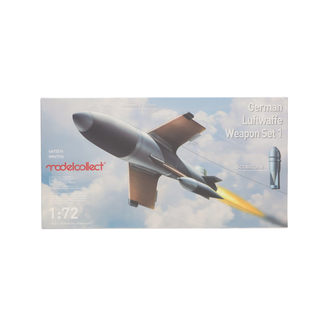 [PTM] 1/72 ドイツ空軍 ウェポンセット1 プラモデル用アクセサリ(UA72216) modelcollect(モデルコレクト)