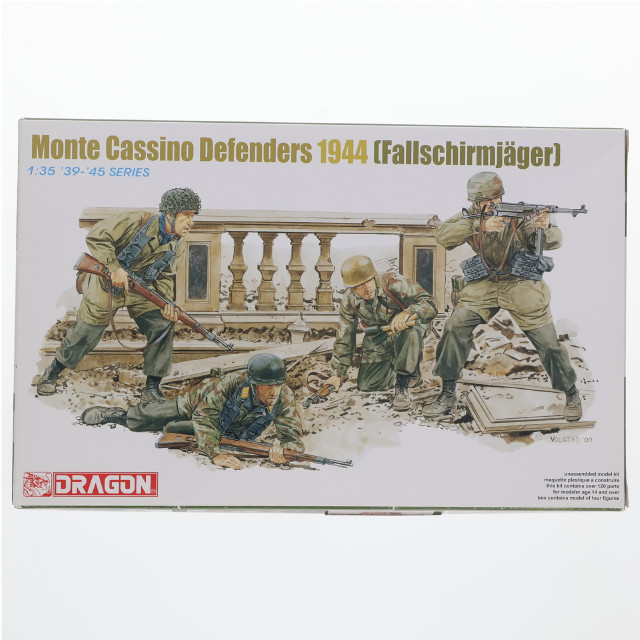 [PTM] '39-'45 SERIES 1/35 モンテカッシーノ 防衛隊 1944(降下猟兵) プラモデル(6514) DRAGON(ドラゴン)