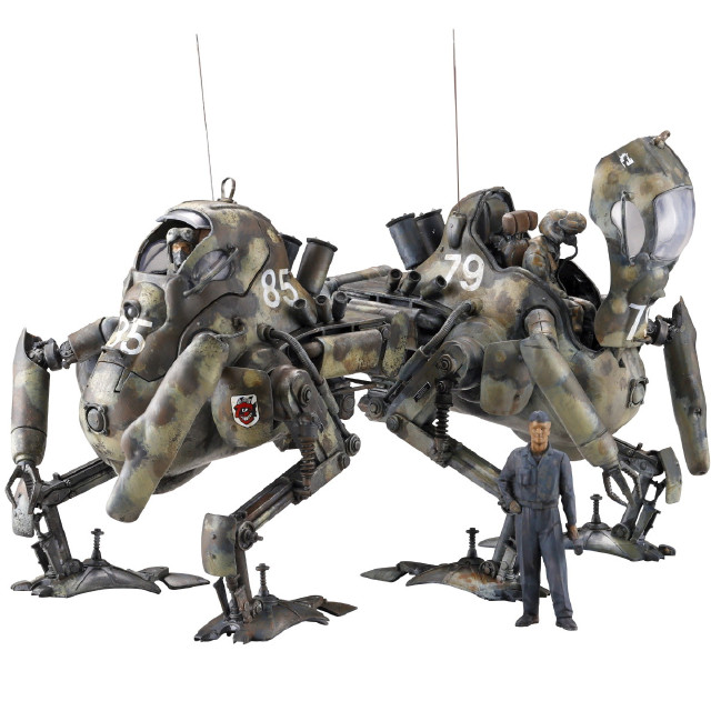 [PTM] ARTPLA 1/35 カングール(2機セット)&整備兵 マシーネンクリーガー プラモデル(AP045) 海洋堂