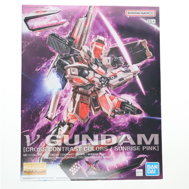 [PTM] 1/100 MG RX-93 νガンダム(CROSS CONTRAST COLORS/朝霞粉) ｢機動戦士ガンダム 逆襲のシャア｣ プラモデル バンダイスピリッツ