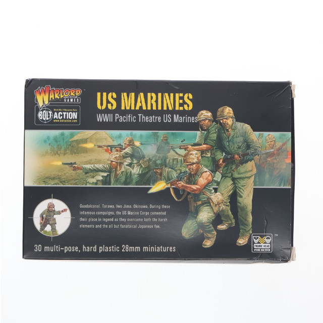 [PTM] ボルトアクション US Marines(米海兵隊) 28mm プラモデル(WGB-AI-06) Warlord Games(ウォーロードゲームズ)