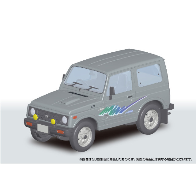 [PTM] 初回生産特典付属 楽プラ スナップキット No.18-CG 1/32 スズキ JA11 ジムニー(チャコールグレーメタリック) プラモデル(068335) アオシマ