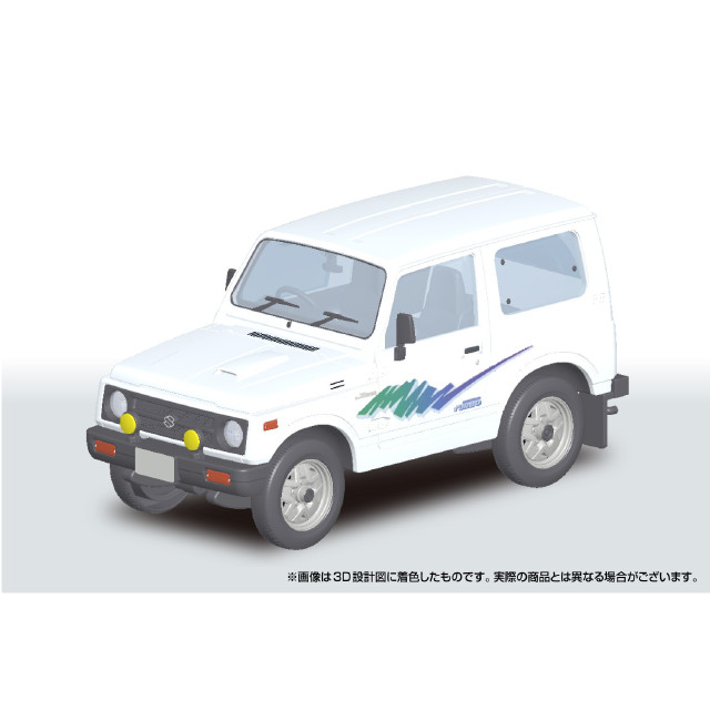 [PTM] 初回生産特典付属 楽プラ スナップキット No.18-SW 1/32 スズキ JA11 ジムニー(スペリアホワイト) プラモデル(068359) アオシマ