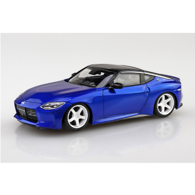 [PTM] 楽プラ スナップキット No.17CU-SB 1/32 ニッサン RZ34 フェアレディZ カスタムホイール(セイランブルー) プラモデル(200056) アオシマ