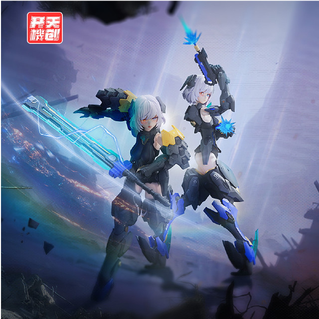 [PTM] 初回特典付属 メカエンジェルシリーズ 1/12 ブラックスワン エリシア アクションプラスチックモデルキット プラモデル 開天機創(カイティエンジーチュアン)