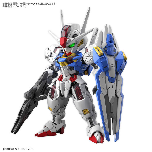 [PTM] MGSD XVX-016 ガンダムエアリアル 機動戦士ガンダム 水星の魔女 プラモデル(5068846) バンダイスピリッツ
