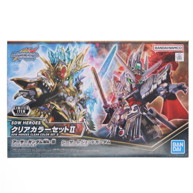 [PTM] イベント限定 SDW HEROES クリアカラーセットII(2体セット) SDガンダムワールド ヒーローズ プラモデル(5063807) バンダイスピリッツ