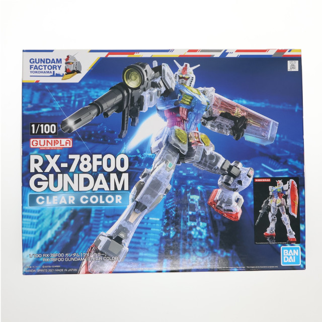 [PTM] イベント限定 1/100 RX-78F00 ガンダム クリアカラー 機動戦士ガンダム プラモデル(5061934) バンダイスピリッツ
