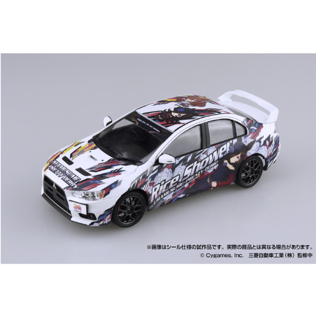 [PTM] 1/24 痛車 No.3 CZ4A ランサーエボリューション X ファイナルエディション `15(ミツビシ) ウマ娘 プリティーダービー Ver.2 プラモデル(201282) アオシマ