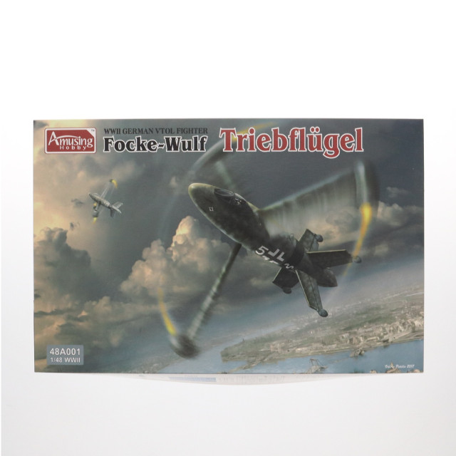 [PTM] 1/48 ドイツ 垂直離着陸迎撃機 フォッケウルフ トリープフリューゲル プラモデル(AMH48A001) Amusing Hobby(アミュージングホビー)