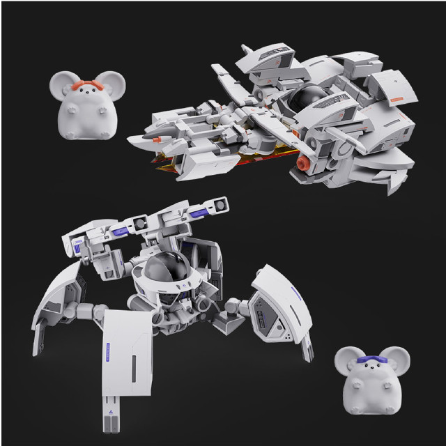 [PTM] 初回特典付属 蔵獣面 十二支シリーズ 子鼠 プラスチックモデルキット プラモデル LoongSpirit(龍魂文創)