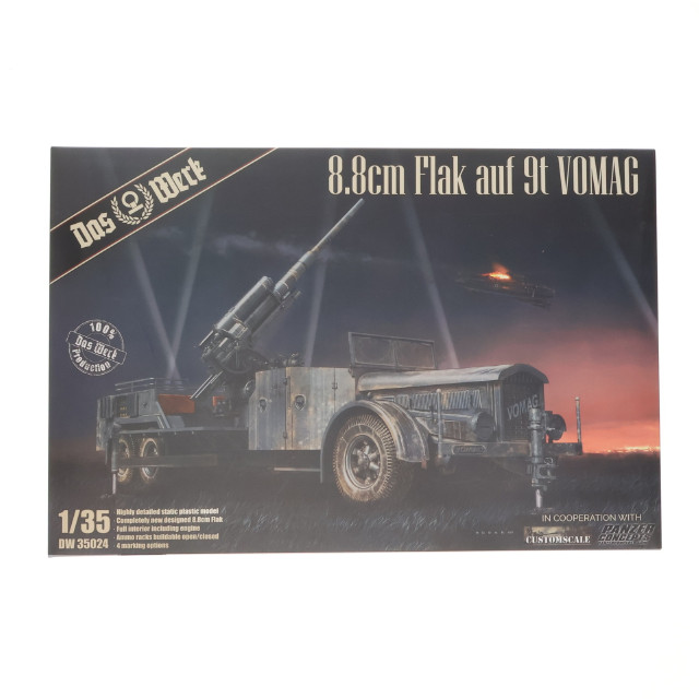 [PTM] 1/35 ドイツ 8.8cm 対空自走砲 フォマーグ 9t プラモデル(USCDW35024) Das Werk(ダスヴェルク)
