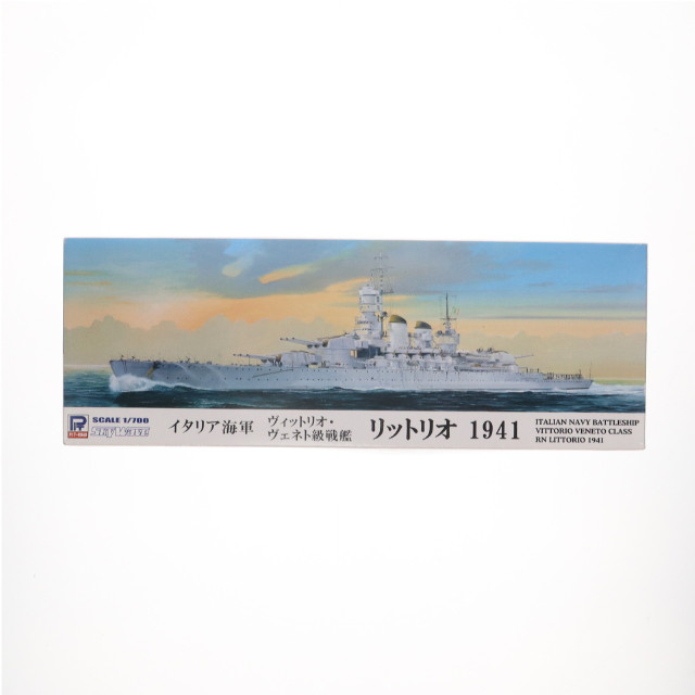 [PTM] スカイウェーブシリーズ 1/700 イタリア海軍ヴィットリオ・ヴェネト級戦艦 リットリオ 1941 プラモデル(W137) ピットロード