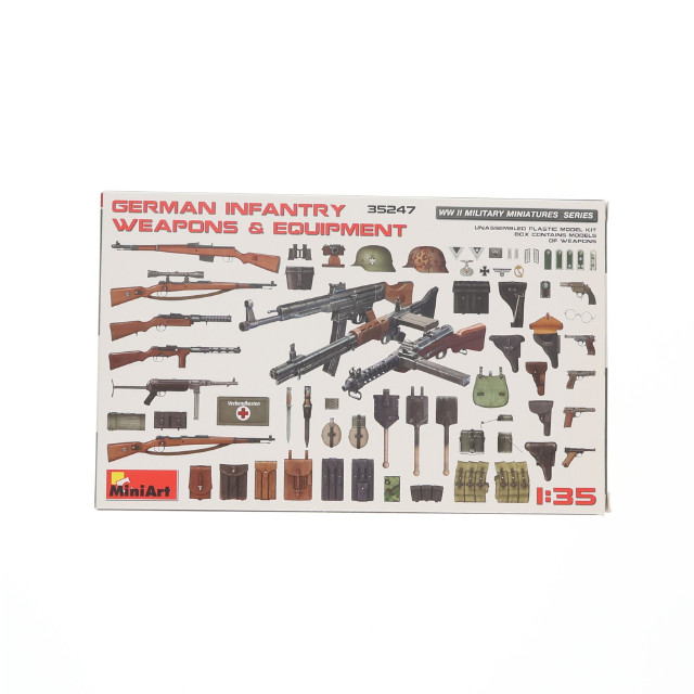 [PTM] 1/35 ドイツ歩兵用 武器&装備品セット ディティールアップパーツ プラモデル用アクセサリ(MA35247) MiniArt(ミニアート)