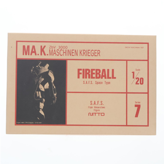 [PTM] 1/20 ファイアーボール Ma.K. マシーネンクリーガー Zbv3000 シリーズNo.7 プラモデル(24109) 日東科学(NITTO)