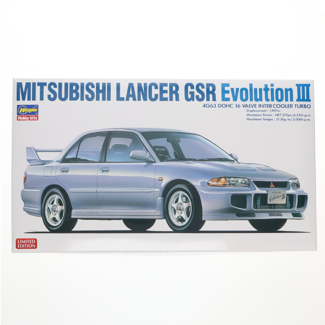 [PTM] 1/24 三菱 ランサー GSR エボリューション III プラモデル(20708) ハセガワ