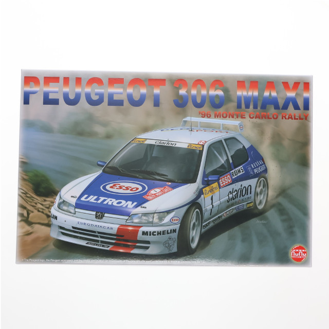 [PTM] レーシングシリーズ 1/24 プジョー306マキシ 1996 モンテカルロラリー プラモデル(PN24009) プラッツ/NuNu